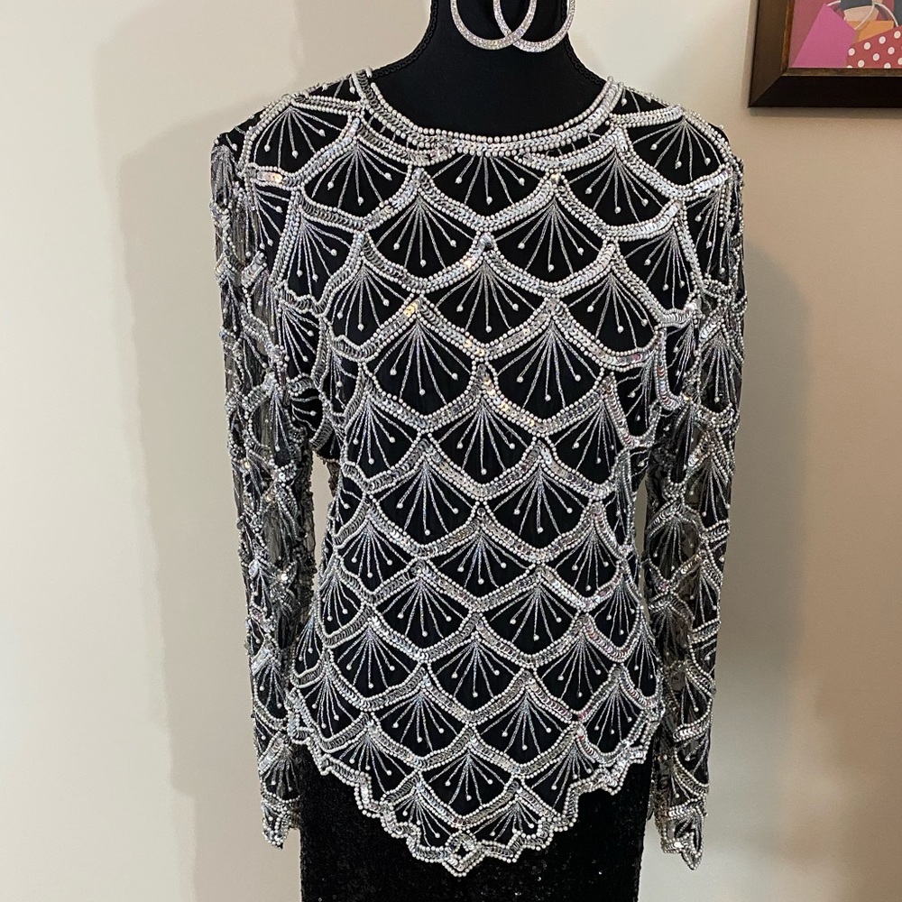 Vintage Sequin Top